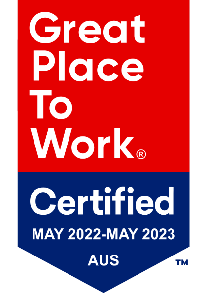 Great Place to Work 2022 - Certification Badge-AUS